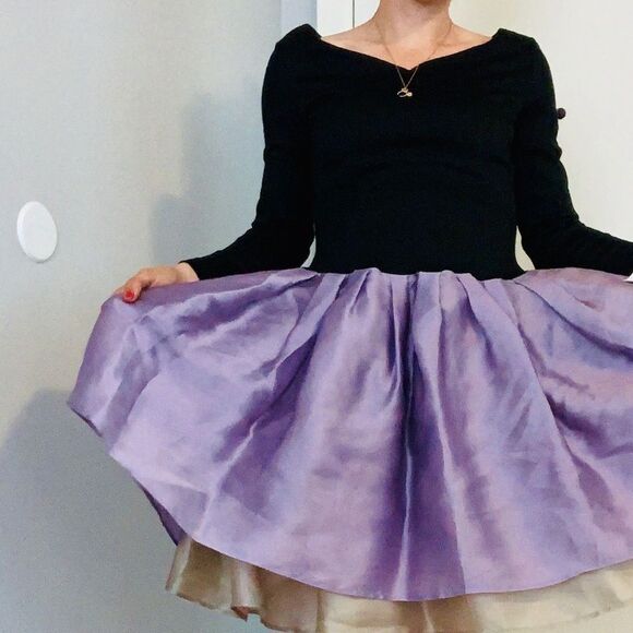 Silk Ballerina Dress - Picture 1 of 7